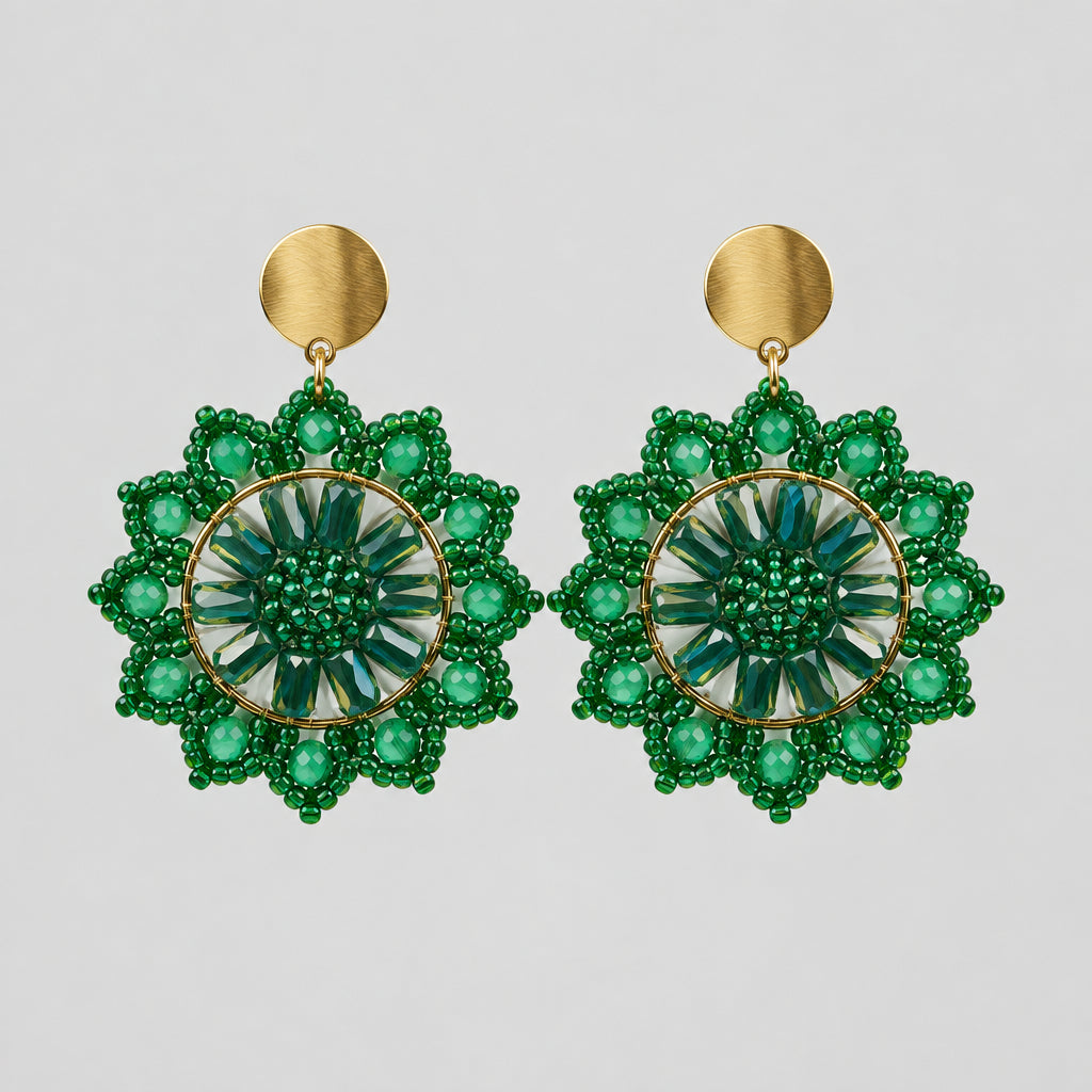 Teardrop-Accent Drop 2 Earrings