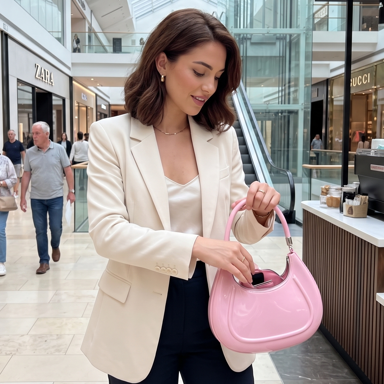 The Glazed Crescent - Jelly Handbag