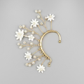 Flora Aura Vine Cuff Earring