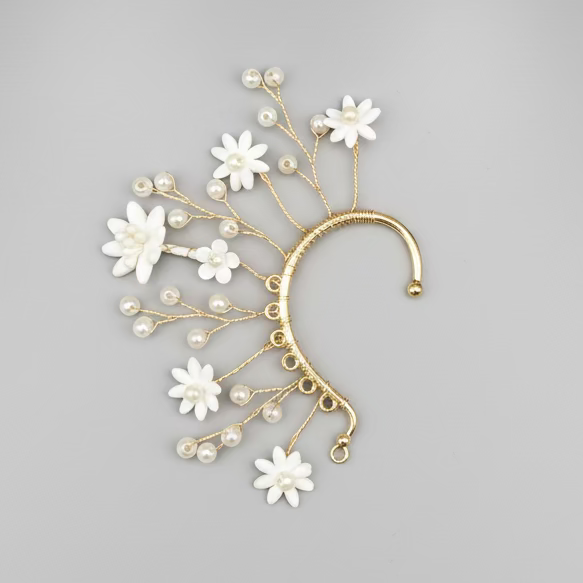 Flora Aura Vine Cuff Earring